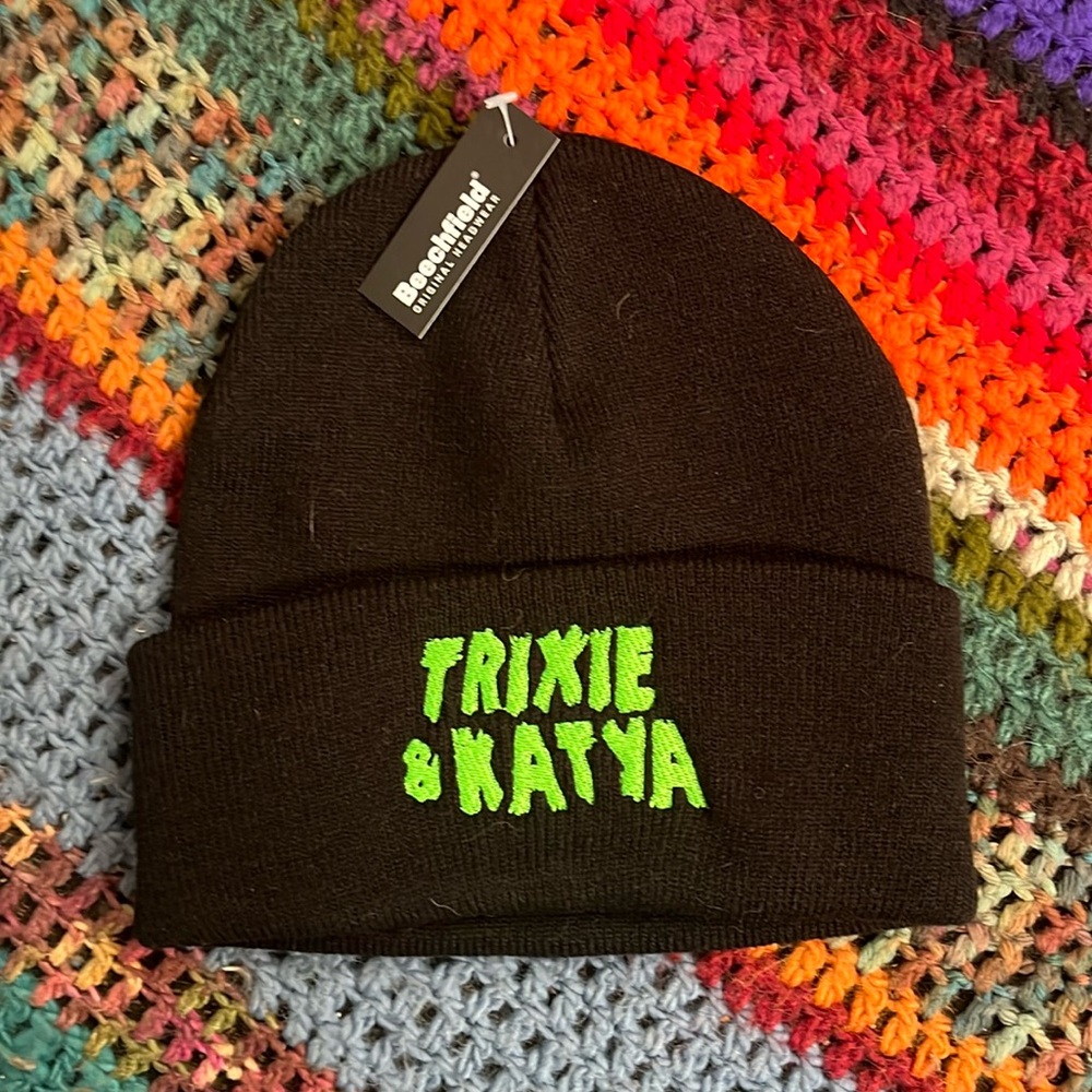trixie and katya beanie